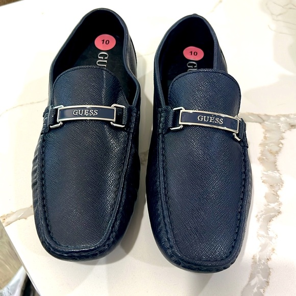 Guess men’s loafers NWT navy - Picture 2 of 3